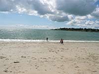 Benodet beach brittany